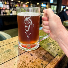 Load image into Gallery viewer, 25oz Beer mug with handle - My Horse