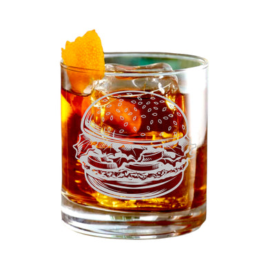 Rocks Glass - Hamburger - Double Old Fashioned