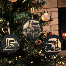 Load image into Gallery viewer, Ornament - Black - Bigrig - Set of 3