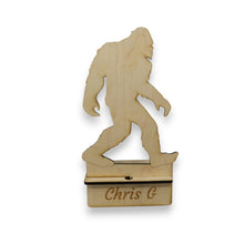 Load image into Gallery viewer, Easel - PERSONALIZED - Cell phone and Pad - Bigfoot Sasquatch