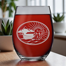 Load image into Gallery viewer, 15oz Stemless Wine Glass - Noahs Ark