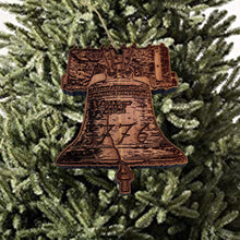 Load image into Gallery viewer, 1776 Liberty Bell - Cedar Ornament