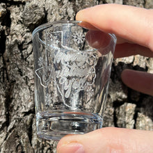 Load image into Gallery viewer, 2oz Texas Merry Christmas Y&#39;all Shotglass LASER