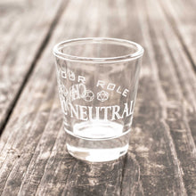 Load image into Gallery viewer, 2oz Chaotic Neutral - Know Your Role - Shot Glass