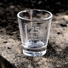 Load image into Gallery viewer, 2oz Insert to Play Shot glass