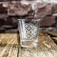 Load image into Gallery viewer, 2oz Kiss me I&#39;m Irish Shot glass