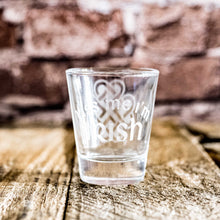 Load image into Gallery viewer, 2oz Kiss me I&#39;m Irish Shot glass