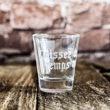 Load image into Gallery viewer, 2oz Laissez les bons temps rouler Shot glass