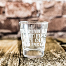 Load image into Gallery viewer, 2oz Lineman Poem Shot glass