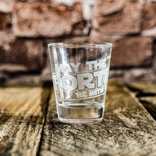 Load image into Gallery viewer, 2oz May the Forties be with You Shot glass