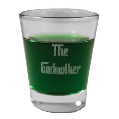 2oz Godmother Shot Glass