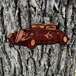 34 Coupe - Cedar Ornament