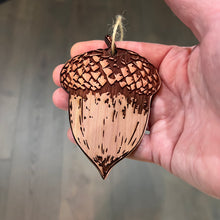 Load image into Gallery viewer, Acorn - Cedar Ornament