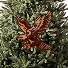 Load image into Gallery viewer, Attacking Eagle - Cedar Ornament