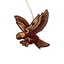 Load image into Gallery viewer, Attacking Eagle - Cedar Ornament