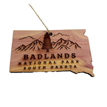 Load image into Gallery viewer, Badlands SD - Cedar Ornament