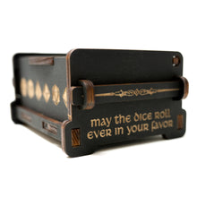 Load image into Gallery viewer, Dice Box - Black - ChooseYour Weapon - 6x4x3