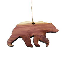 Load image into Gallery viewer, CEDAR Bear Silhouette - Cedar Ornament