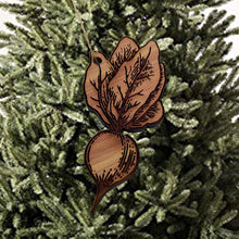 Load image into Gallery viewer, Beet - Cedar ornament