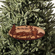 Load image into Gallery viewer, Best Dad Ever Eagle Nest - Cedar Ornament