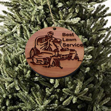 Load image into Gallery viewer, Best Lawn Service - Cedar Ornament