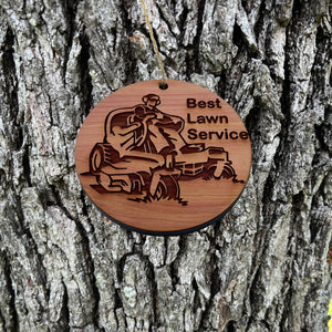 Best Lawn Service - Cedar Ornament