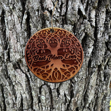 Load image into Gallery viewer, Best Mom Ever Tree of Life - Cedar Ornament