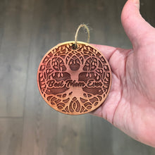 Load image into Gallery viewer, Best Mom Ever Tree of Life - Cedar Ornament