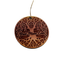 Load image into Gallery viewer, Best Mom Ever Tree of Life - Cedar Ornament