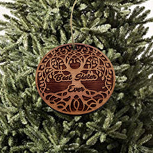 Load image into Gallery viewer, Best Sister Ever Celtic Tree of Life - Cedar Ornament