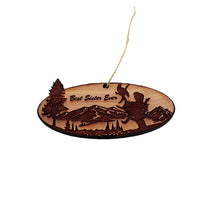 Load image into Gallery viewer, Best Sister Ever Eagle Nest - Cedar Ornament