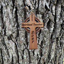 Load image into Gallery viewer, Best Pastor Ever Celtic Cross - Cedar Ornament