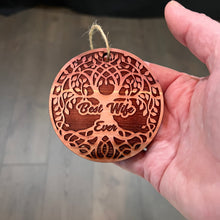 Load image into Gallery viewer, Best Wife Ever Celtic Tree of Life - Cedar Ornament