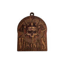 Load image into Gallery viewer, Born To Be Viking - Raw Cedar Ornament