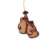 Load image into Gallery viewer, Boxing Gloves - Cedar Ornament