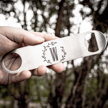 Load image into Gallery viewer, Personalized Branches with Initial - Bottle Opener