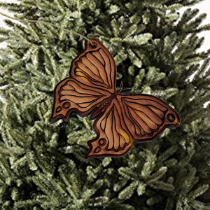 Butterfly - Cedar Ornament