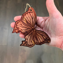 Load image into Gallery viewer, Butterfly - Cedar Ornament