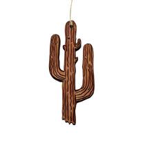 Load image into Gallery viewer, Cactus - Cedar Ornament