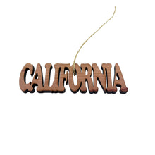 Load image into Gallery viewer, California - Cedar Ornament