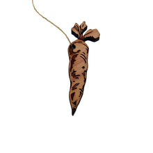 Load image into Gallery viewer, Carrot - Cedar Ornament