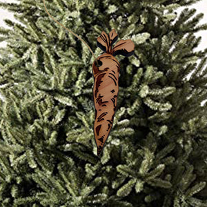 Carrot - Cedar Ornament