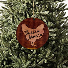 Load image into Gallery viewer, Chicken Mama - Cedar Ornament