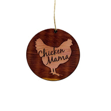 Load image into Gallery viewer, Chicken Mama - Cedar Ornament