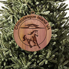 Load image into Gallery viewer, Chincoteague Island VA - Cedar Ornament