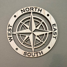 Load image into Gallery viewer, Compass Rose Sign 15x15