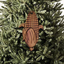 Load image into Gallery viewer, Corn on the cob - Cedar Ornament