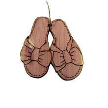 Load image into Gallery viewer, Cozy Slippers - Cedar Ornament