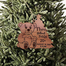 Load image into Gallery viewer, Custom PERSONALIZED Newborn - Cedar Ornament