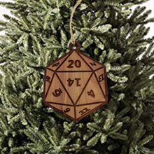 Load image into Gallery viewer, CEDAR D20 - Dice Ornament